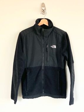 Women's North Face Black Denali Full Zip Pullover Jacket Size Small